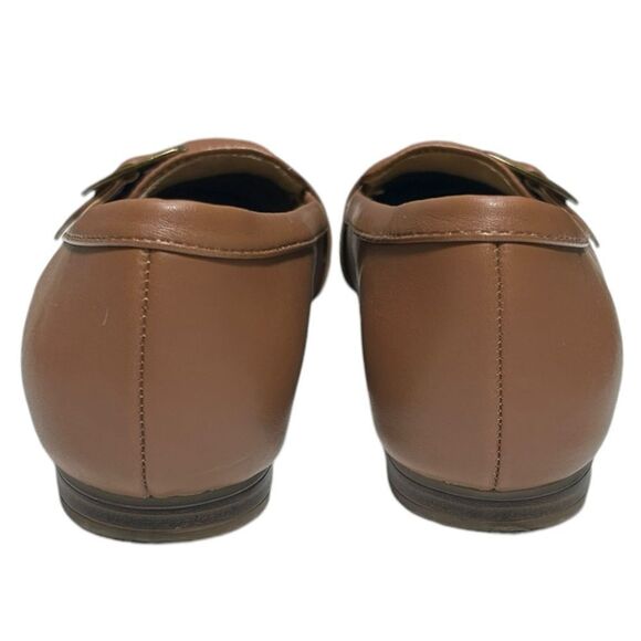 Naturalizer Kayden Moc Vegan Leather Loafer Faux Leather Flats Buckle Slip on - Picture 5 of 13